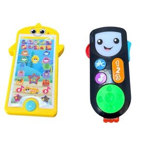 Baby Shark & Fisher-Price Learning Remote Toy Set | Toddler Electronic Toys